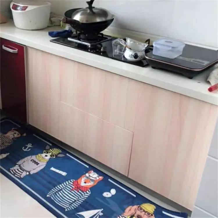 Wood Effect Pvc Pet Pp Decorative Kitchen Vinyl Film